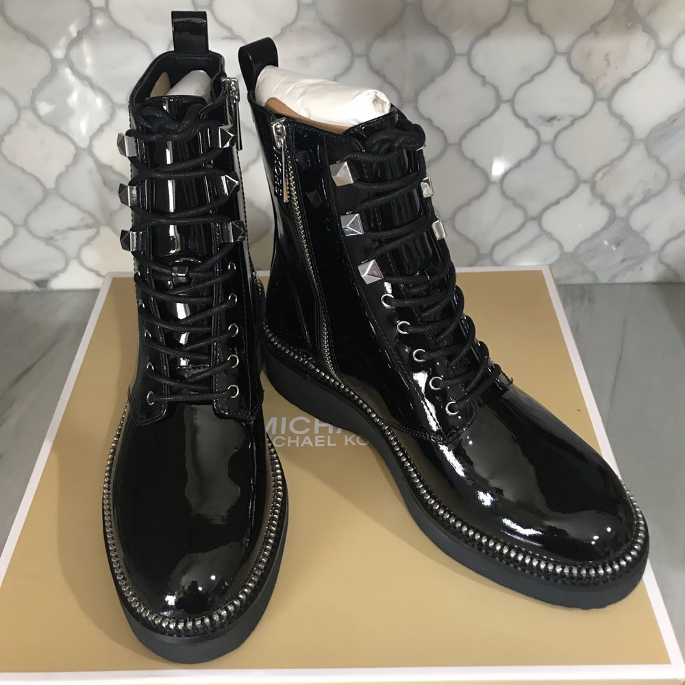Michael Kors Haskell combat boot